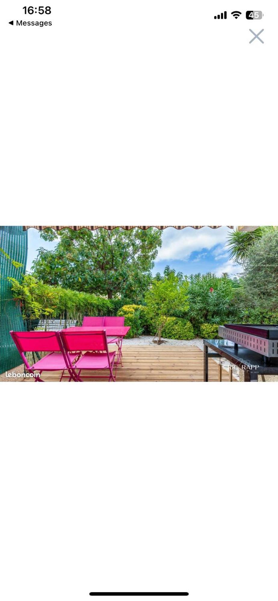 Beau T2 Avec Jardin Frejus Plage Fréjus Exterior foto